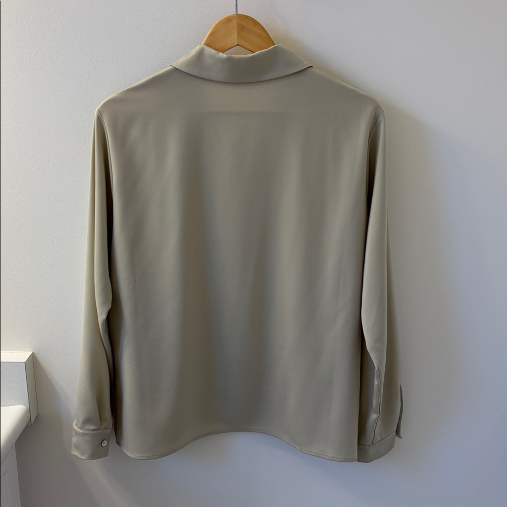 OAK + FORT Relaxed Fit Blouse, EUC. - Picture 4 of 11